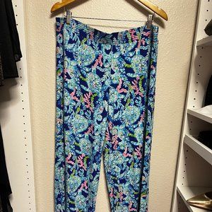 Lilly Pulitzer Bal Harbour Palazzo Pant XL